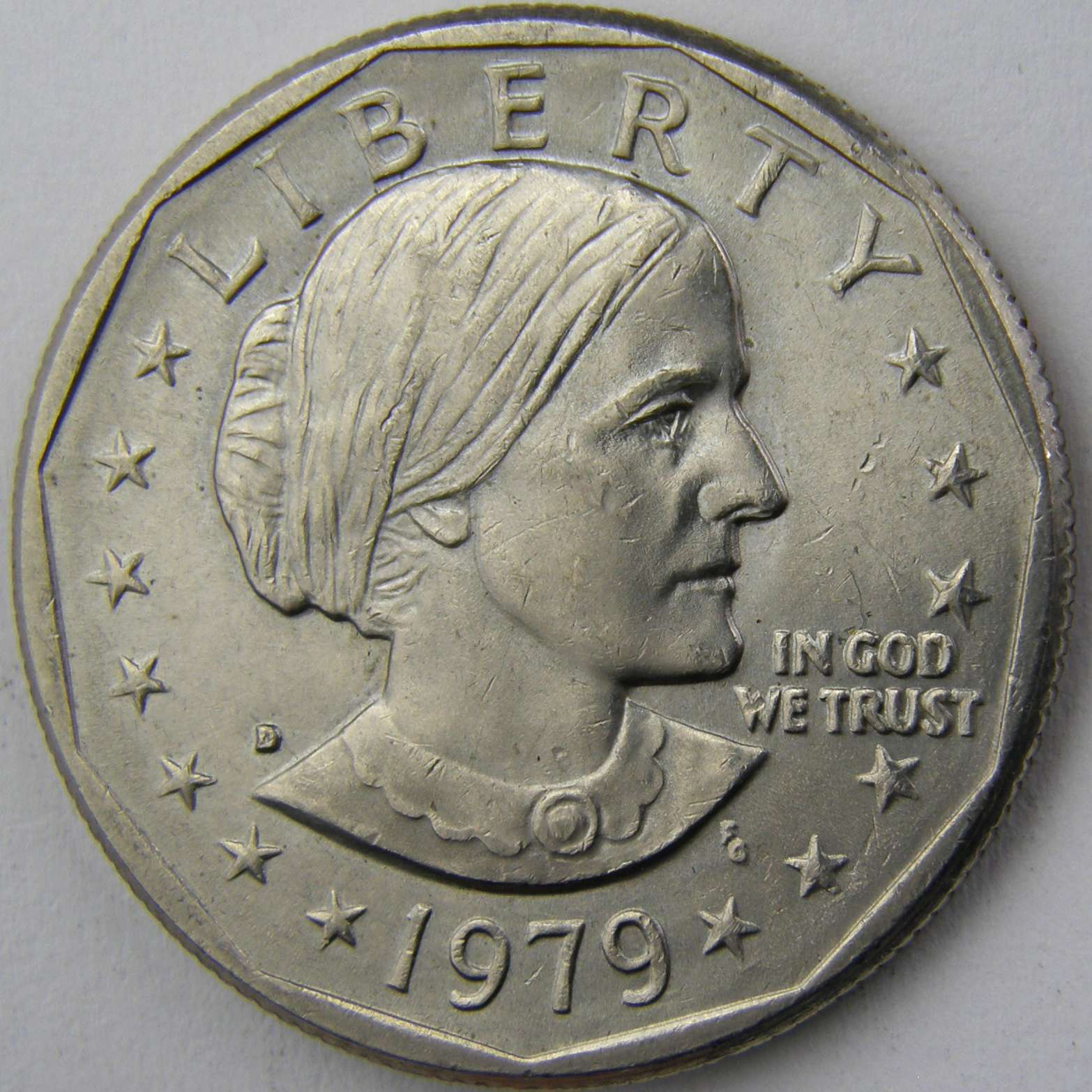 1979 D Susan B Anthony Dollar #3 - for sale, buy now ...