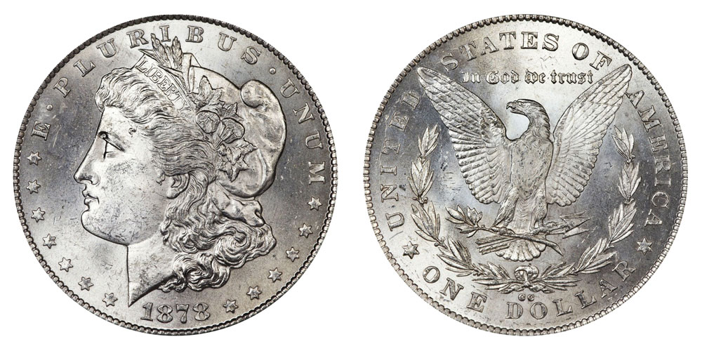 1878 CC Morgan Silver Dollars: Value and Prices