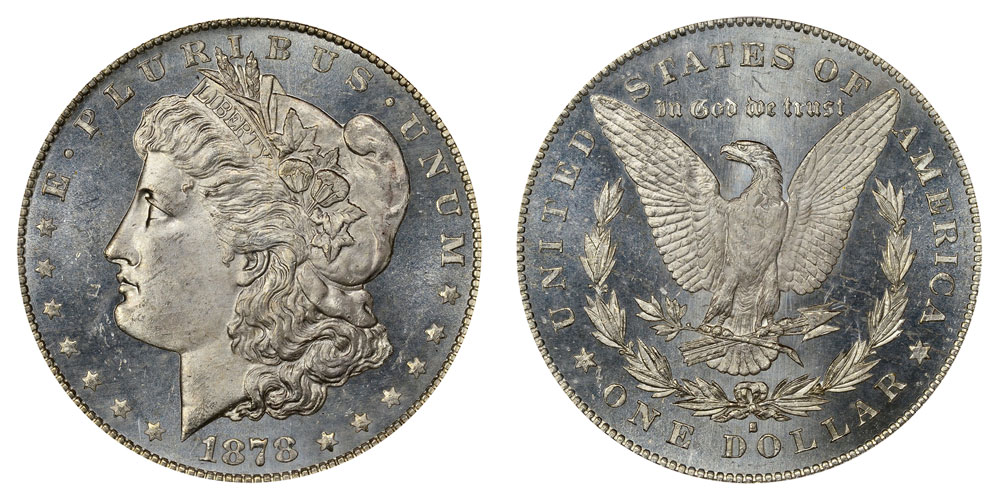 What is an 1878 S Morgan silver dollar?