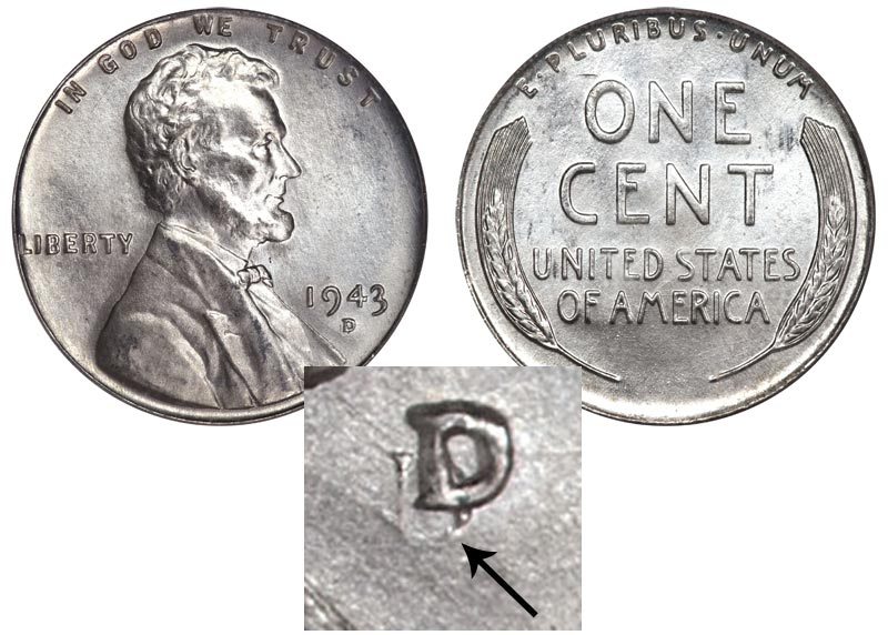 How much is a 1943 D steel penny worth?