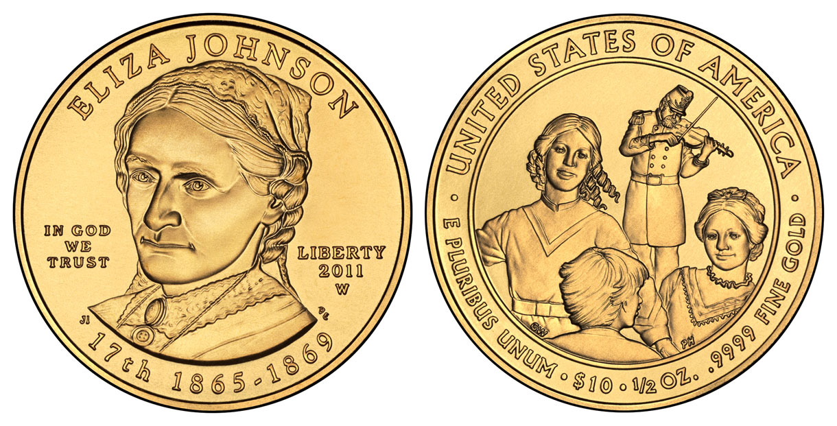  - 2011-eliza-johnson-first-spouse-gold-coin
