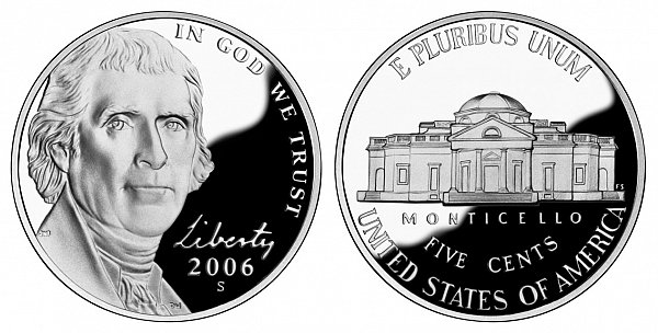 Jefferson Nickels Return to Monticello US Coin