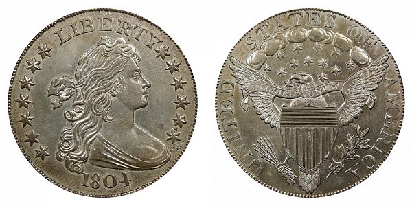 Draped Bust Dollars Heraldic Eagle US Coin