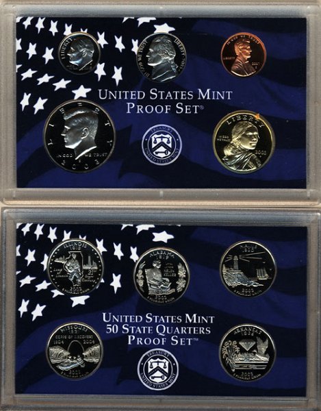  Proof Sets Mirror-Like Cameo Coins US Coin