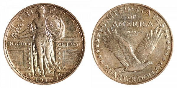 Standing Liberty Quarters Type 1 US Coin