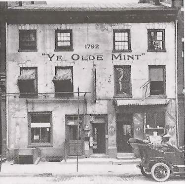 Originale "Ye Olde Mint" Philadelphia"Ye Olde Mint" Philadelphia