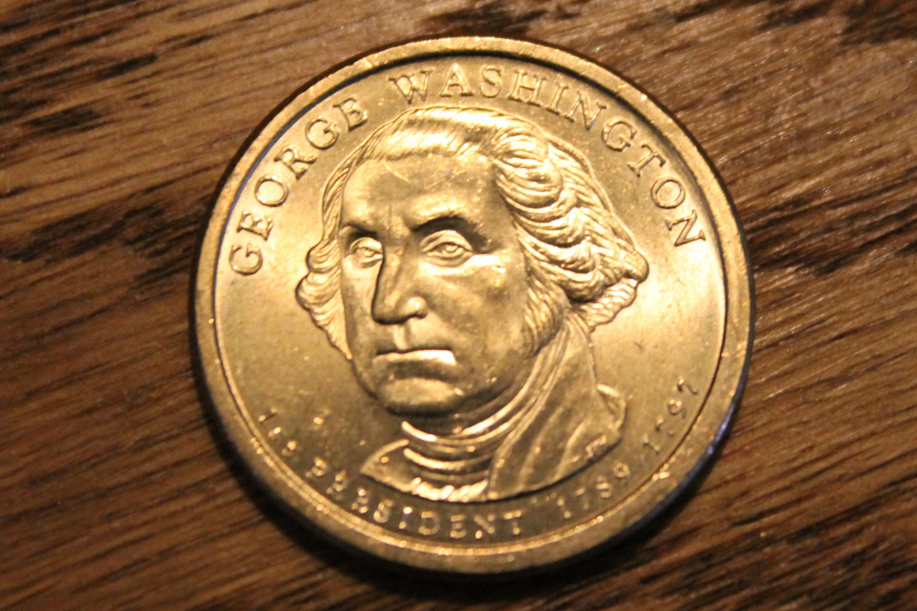 2007-P Presidential Dollar George Washington Coin - Circulated - for