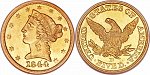 Coronet Head Gold $5 Half Eagle