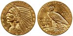 Indian Head Gold $5 Half Eagle