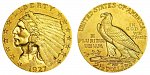 Indian Head Gold $2.50 Quarter Eagle