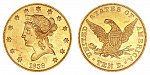 Coronet Head Gold $10 Eagle