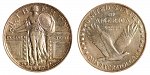 Standing Liberty Quarters