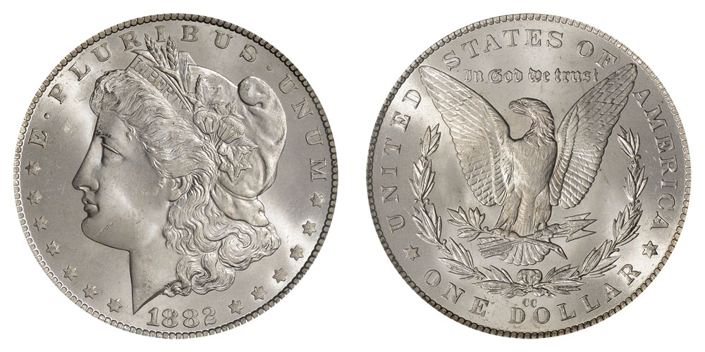 1882 Silver Dollar Value Chart