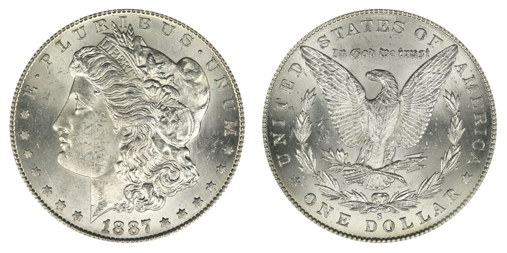 1887 Silver Dollar Value Chart