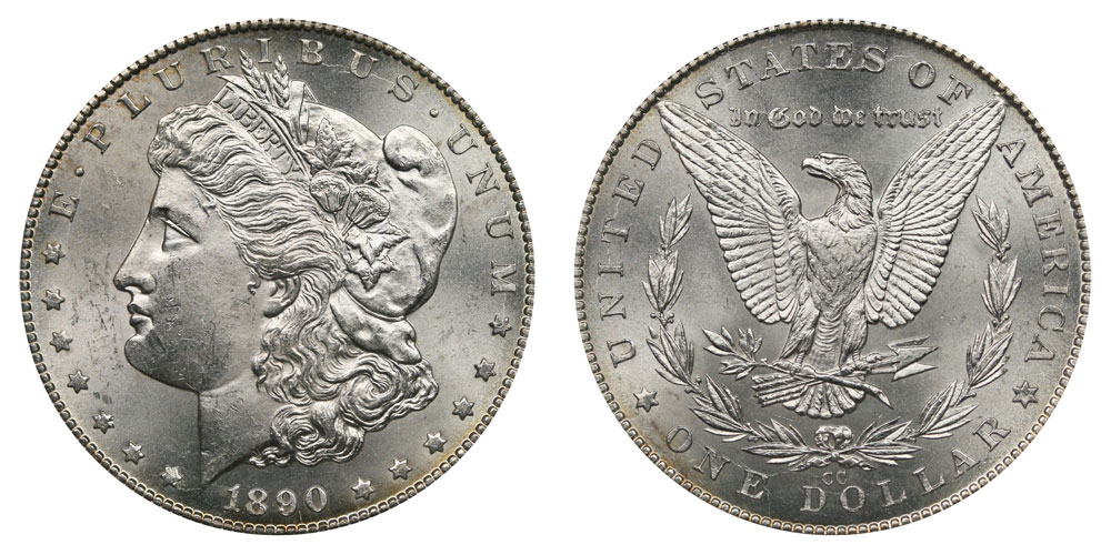 1890 Silver Dollar Value Chart