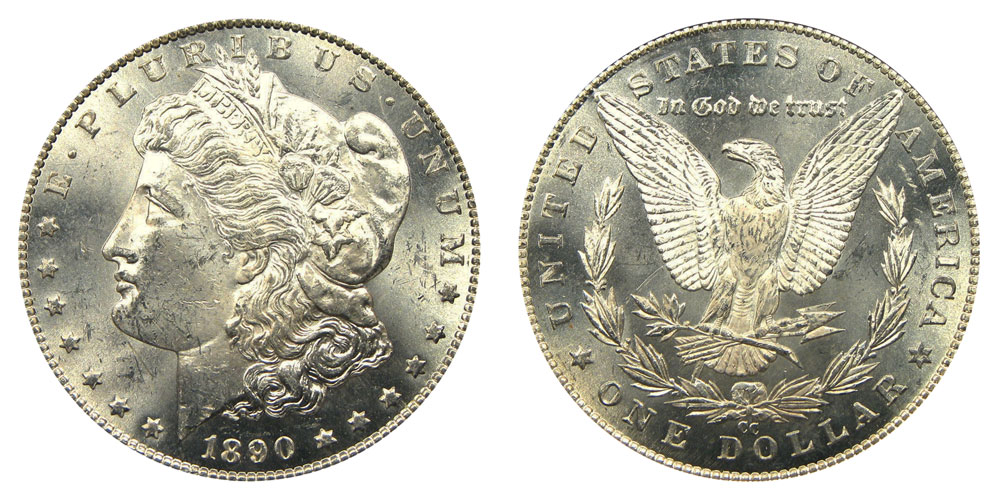 1890 Silver Dollar Value Chart