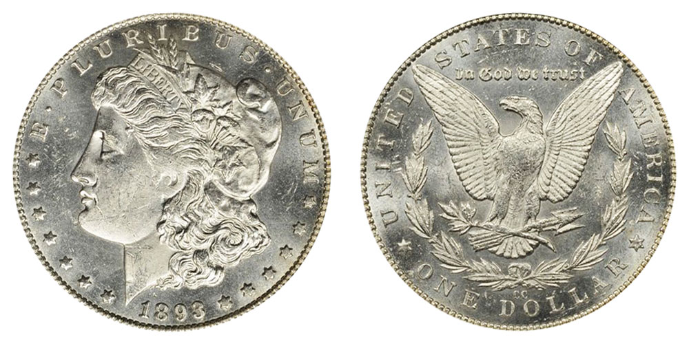 1893 Silver Dollar Value Chart