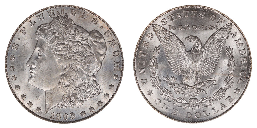 1893 Silver Dollar Value Chart