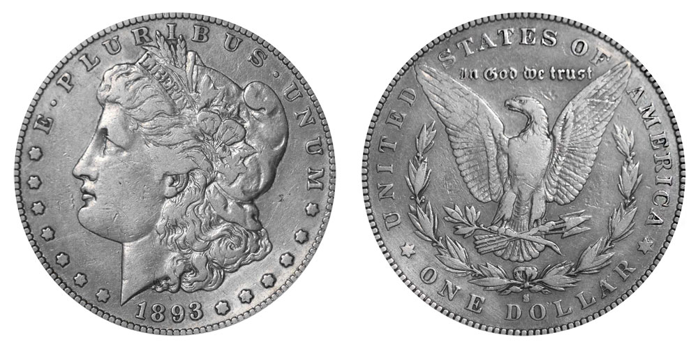 1893 Silver Dollar Value Chart