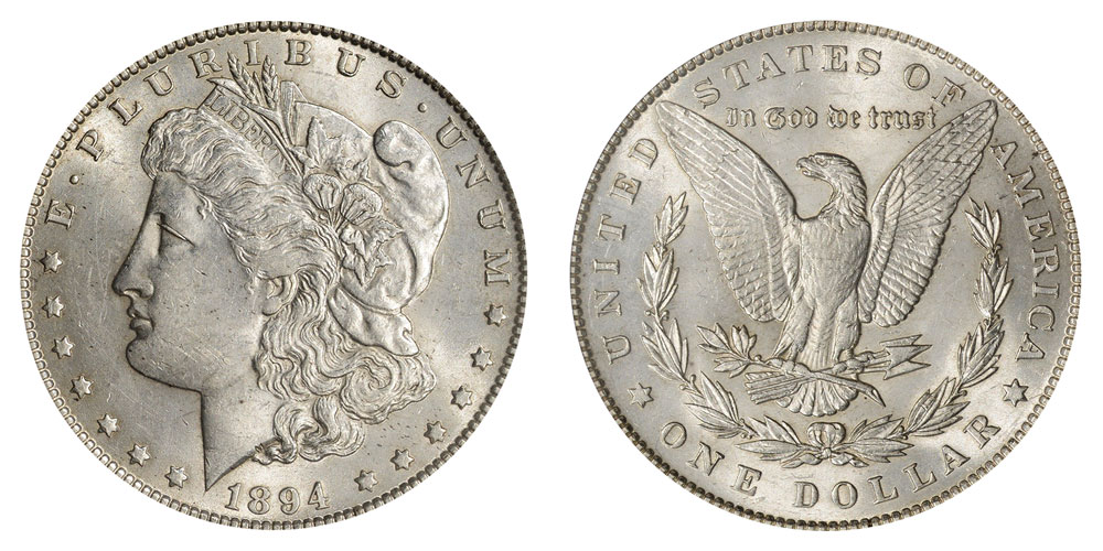1894 Morgan Silver Dollar Coin Value Prices, Photos & Info