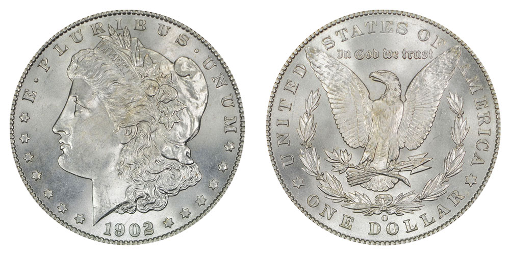 1900 O Morgan Silver Dollar BU $1 Brilliant Uncirculated at