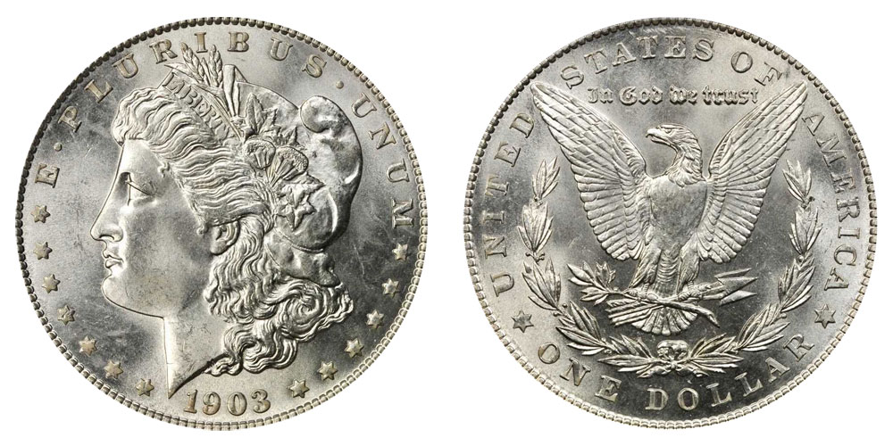 1903 Morgan Silver Dollar Coin Value Prices, Photos & Info