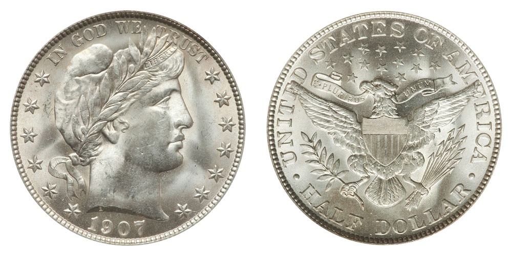 1907 Barber Half Dollar Coin Value Prices, Photos & Info