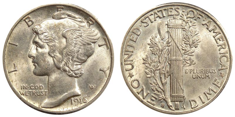 Mercury Dime Value Chart