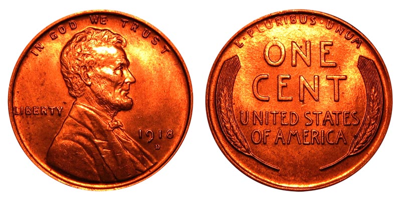Details about  / 1918-D 1C Lincoln Wheat Cent VF  K8530 you pick