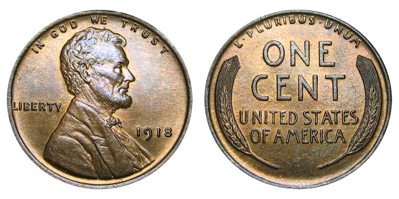 1918 Wheat Penny Value Chart