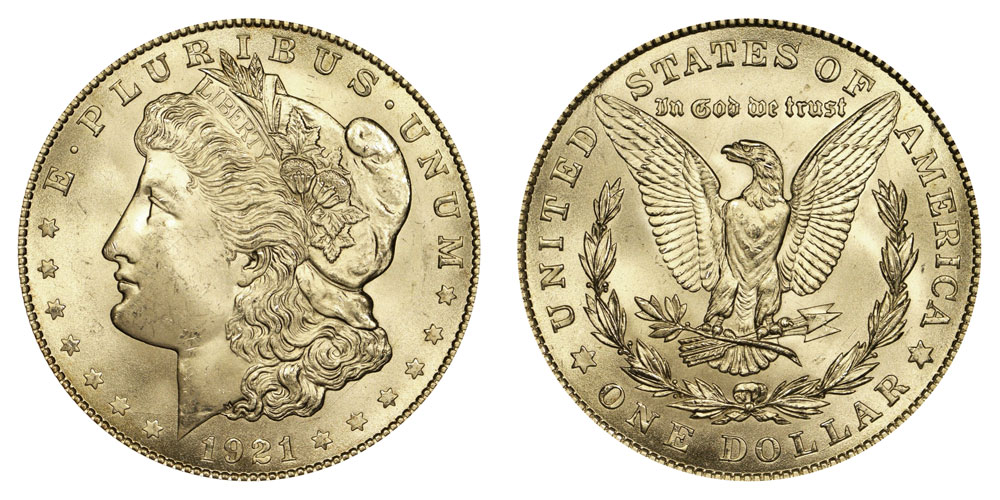 1921 Liberty Silver Dollar Value Chart