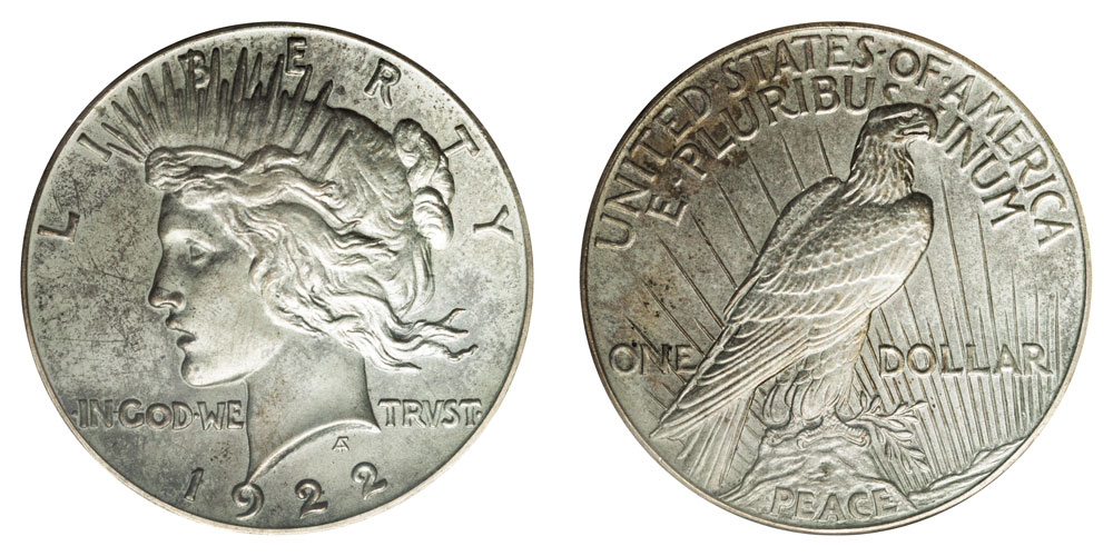 1921 Peace Silver Dollar Value Chart