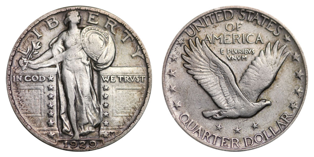 1929 Standing Liberty Quarter Type 2 Coin Value Prices, Photos & Info