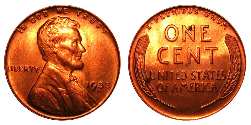 1928 D 1c Lincoln Wheat Cent Penny US Coin XF EF Extremely Fine 