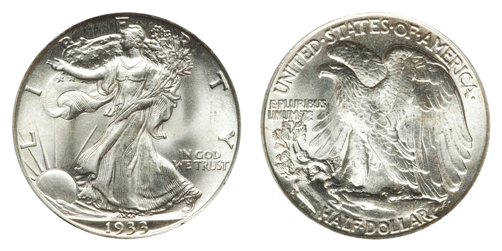 Walking Liberty Silver Half Dollar Value Chart