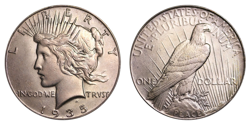 1935 Silver Half Dollar Value Chart