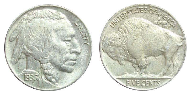 1936 Buffalo Nickel Value Chart