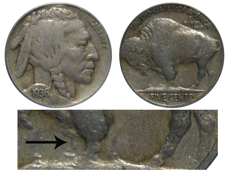 Why can't I find a 1936 E Buffalo nickel? What is its worth? - Quora
