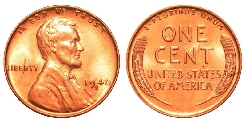 1940 S Lincoln Wheat Penny Coin Value Prices, Photos & Info