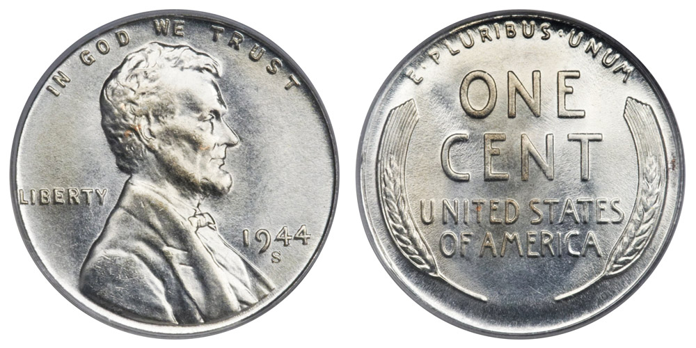 Details about   1944 S LINCOLN CENT BU 
