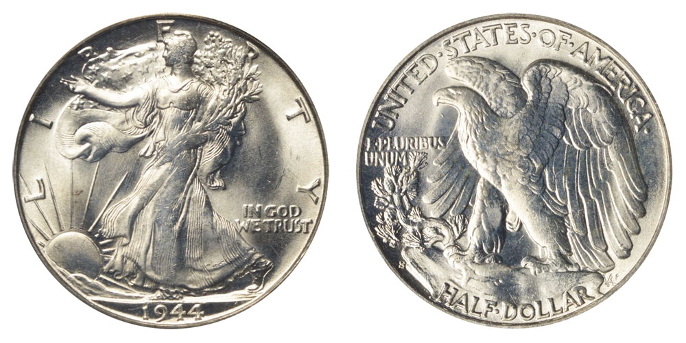 1944 Liberty Half Dollar Value Chart