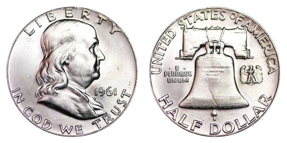 1961 Half Dollar Value Chart