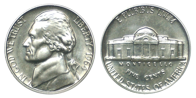 *1964-D* BU Jefferson Nickel