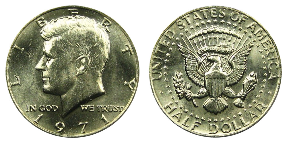 1971 Half Dollar Value Chart