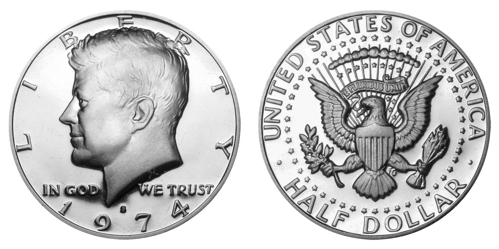 1974 S  Proof Kennedy Half Dollar CP2013