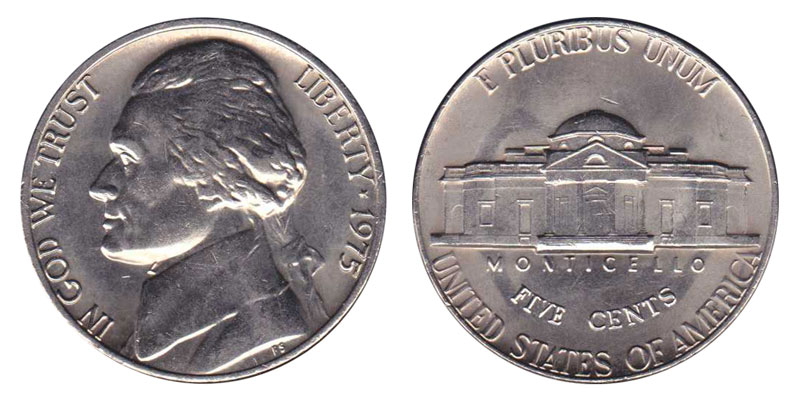 1975 Jefferson Nickel Coin Value Prices, Photos & Info