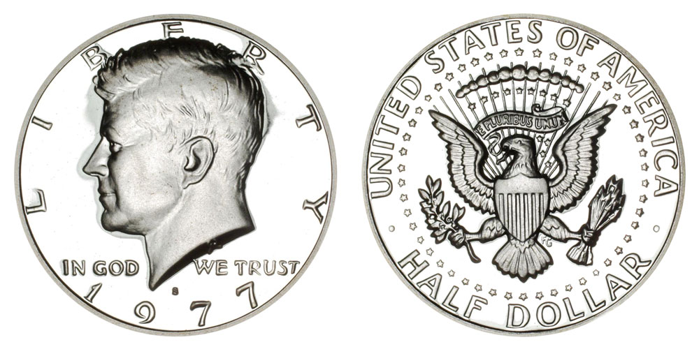 Coin BOBA FETT STAR WARS Officially Licensed 1977 JFK Half Dollar U.S 