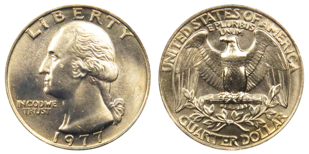 1977 Washington Quarter Coin Value Prices, Photos & Info