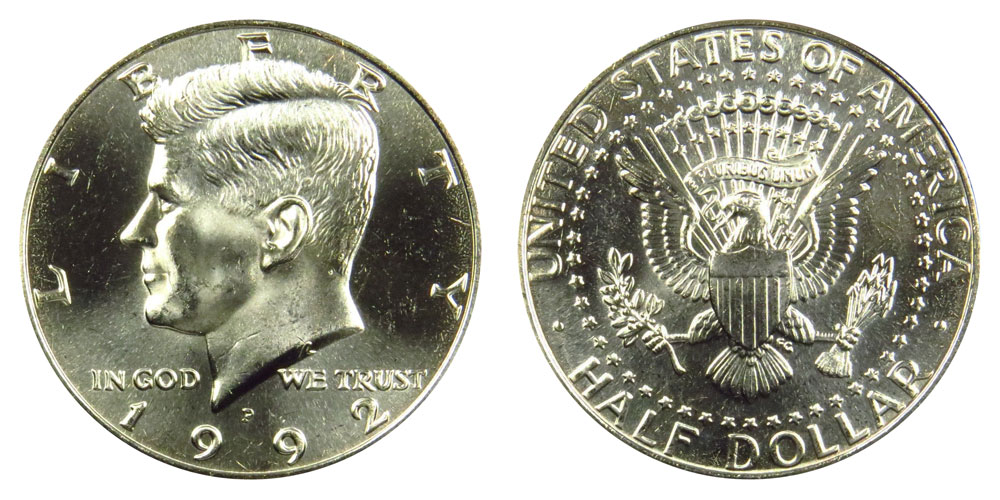 1993-P Kennedy Half Dollar Uncirculated BU