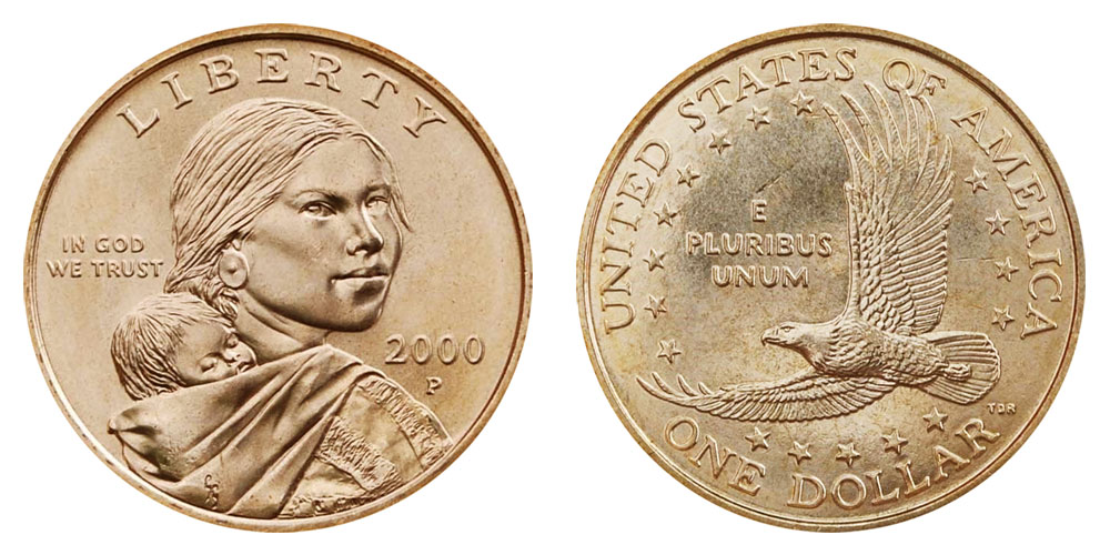 sacagawea dollars coins error usacoinbook